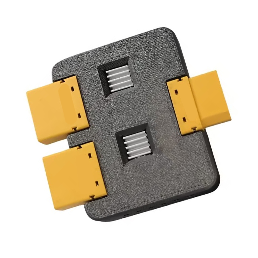 Drone Battery Parallel Board - [LXYA68Z!] XT90-Anschluss Integriertes Batterie-Erweiterungsmodul Zweikanal-Dioden-Parallelplatine mit