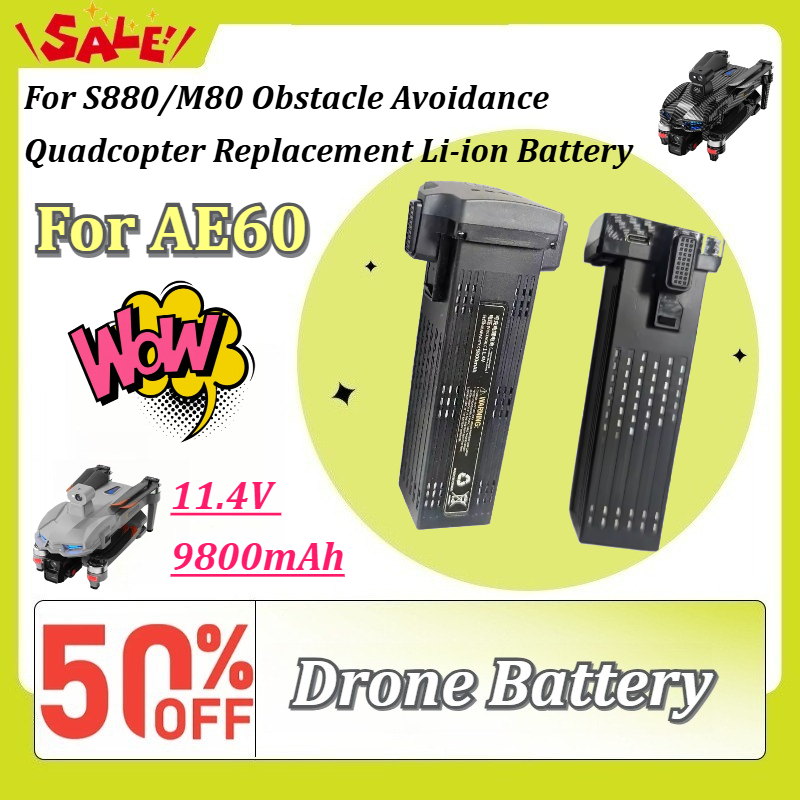 Drone Battery Li-Ion - Neuer 11,4V 9800mAh wiederaufladbarer Drohnen-Akku für