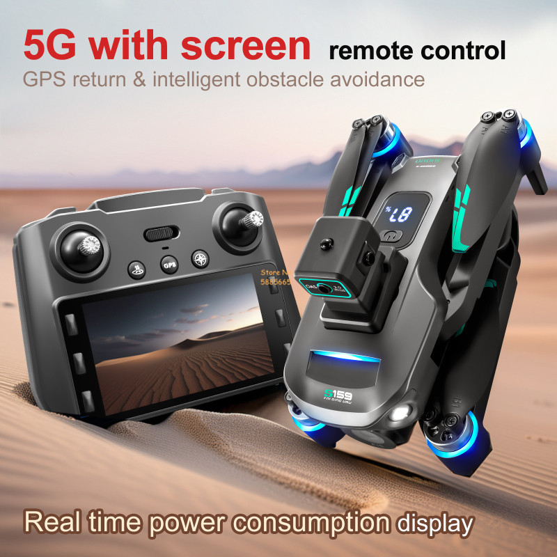 8K Dual Kamera 5G WIFI FPV Fer – Drone Battery Box Bewertung und Preis